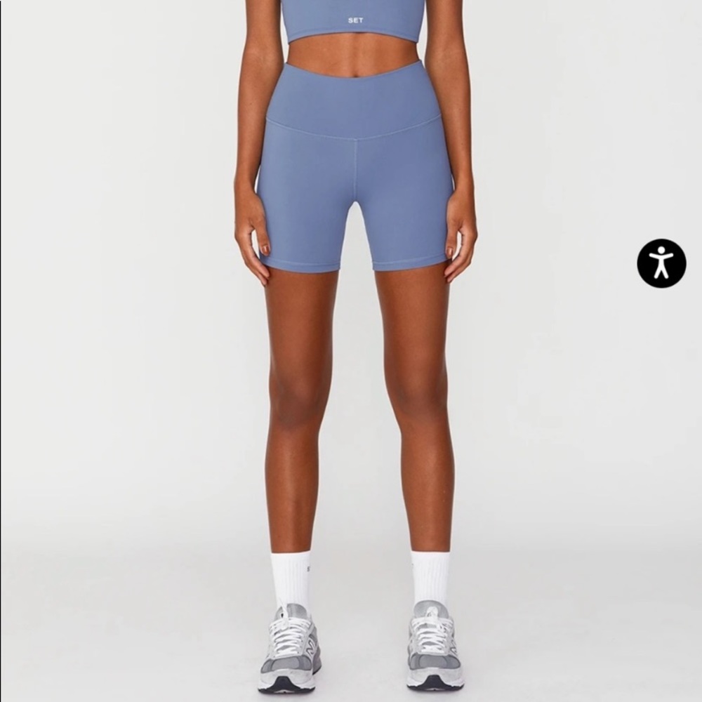 Setactive biker shorts polo xs